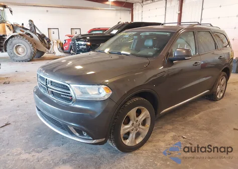 2014 Dodge Durango Limited z USA, uszkodzony, nr VIN 1C4RDJDGXEC419942